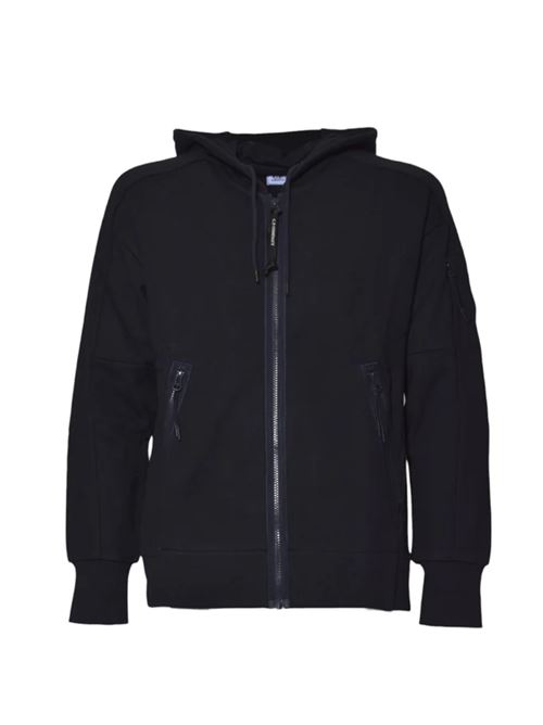 SWEATSHIRTS - HOODED OPEN C.P.COMPANY | RCCMSS716A005086W888  TOTAL ECLIPSE
